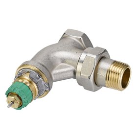 Danfoss RA-DV 15 dynamic radiator valve angled 1/2"