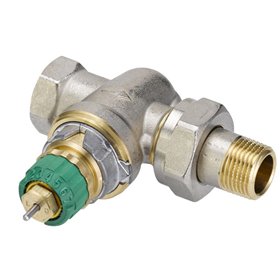 Danfoss RA-DV 10 dynamic radiator valve straight 3/8"
