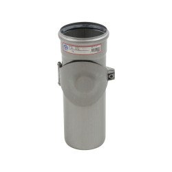 Blücher access pipe 110mm long ss/304