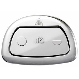 Ifö Sign flush button with dosing function chrome