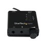 StarTech.com USB Stereo Audio Adapter External Sound Card