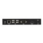 Black Box KVX Series KVM Extender over CATx - 4K Single-Head DisplayPort USB 2.0 Hub Serial Audio Local Video