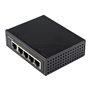 StarTech.com Industrial 5 Port Gigabit PoE Switch - 30W