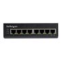 StarTech.com Industrial 8 Port Gigabit PoE Switch - 30W - Power Over Ethernet Switch - GbE PoE+ Unmanaged Switch