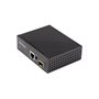 StarTech.com PoE+ Industrial Fiber to Ethernet Media Converter 60W