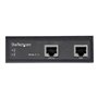 StarTech.com Industrial Gigabit Ethernet PoE Injector - 30W 802.3at PoE+ Midspan 48V-56VDC DIN Rail Power Over Ethernet Injector