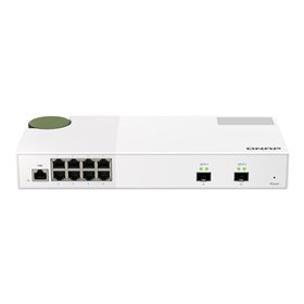 QNAP QSW-M2108-2S 10GbE and 2.5GbE Layer 2 Web Managed Switch