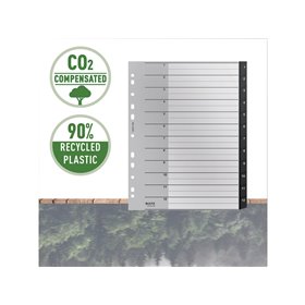 Leitz Recycle Register, PP, extrabreit, klima-kompensiert