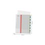 Leitz Cosy PC-beschriftbares Register 1-20, PP