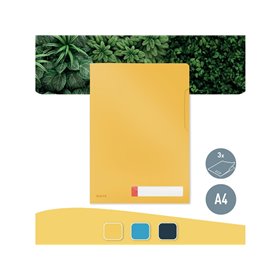 Leitz  Cosy Privacy Sichthülle mit Beschriftungsschildchen Warmes Gelb