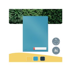 Leitz  Cosy Privacy Sichthülle mit Beschriftungsschildchen Sanftes Blau