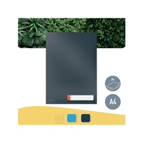 Leitz  Cosy Privacy Sichthülle mit Beschriftungsschildchen Samtgrau