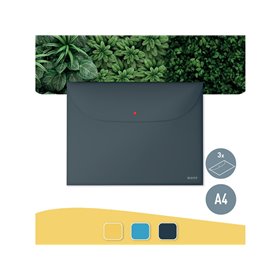 Leitz  Cosy Privacy Dokumentenhülle mit zwei Taschen Samtgrau