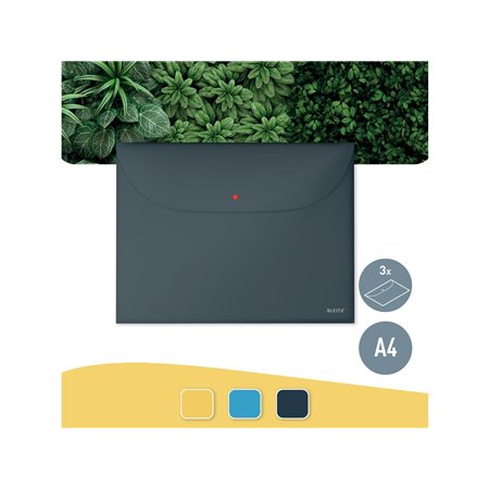 Leitz  Cosy Privacy Dokumentenhülle mit zwei Taschen Samtgrau