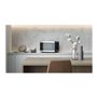 Sharp YC-MG81E-S - microwave oven with grill - freestanding - silver/black