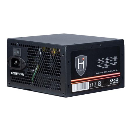 Inter-Tech HiPower SP-550 Netzteile - 550 Watt - 120 mm - ATX 2.4 - 80 Plus
