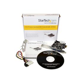 StarTech.com 2 Port PCI Express (PCIe) USB 3.0 Card mit UASP