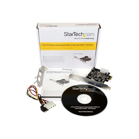 StarTech.com 2 Port PCI Express (PCIe) USB 3.0 Card mit UASP