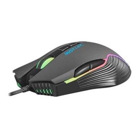 Natec FURY Hustler - Maus (Schwarz)