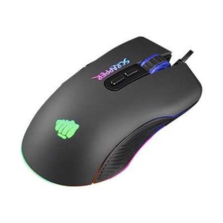 Natec FURY Scrapper - Maus (Schwarz)