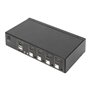 DIGITUS 4 Port KVM Switch