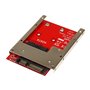 StarTech.com mSATA SSD zu 2.5in SATA Adapter Konverter