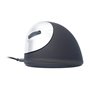 R-Go Tools R-Go HE Mouse Ergonomic Mouse Large Left - Maus (Silber)