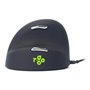 R-Go Tools R-Go HE Mouse Ergonomic Mouse Large Left - Maus (Silber)