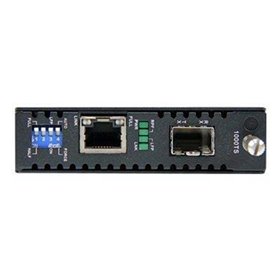 StarTech.com Gigabit Ethernet Fiber Media Converter with Open SFP Slot