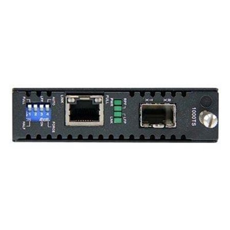 StarTech.com Gigabit Ethernet Fiber Media Converter with Open SFP Slot