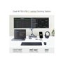StarTech.com Thunderbolt 3 Dock w/USB-C Host Compatibility - Dual 4K 60Hz DP 1.4 or HDMI TB3/USB-C Docking Station - 1x 8K - 96W
