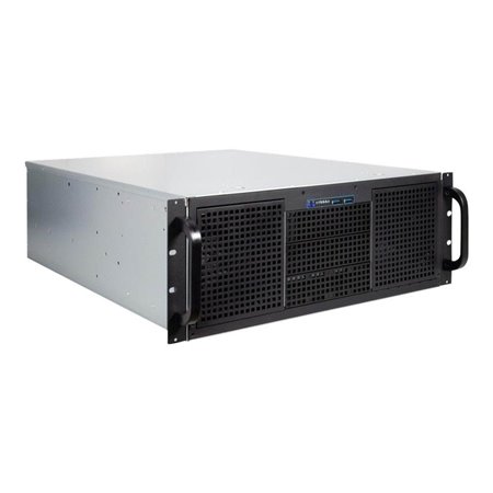 Inter-Tech IPC 4U-40255 - Gehäuse - Server (Rack) - Schwarz