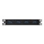 StarTech.com 4 Port USB 3.0 Hub 4x USB-A 5Gbps Laptop/Desktop USB Type-A Hub USB Bus Powered 11" Long Cable with Cable Managemen