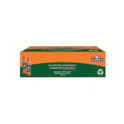 Elmer's ökologische Klebestifte | 93 % natürliche Inhaltsstoffe | 100 % recyceltes Plastik | 8 g | 144 Stück
