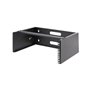 StarTech.com WALLMOUNT4 4U Wall Mount Network Rack - 14 Inch Deep (Low Profile) - 19" Patch Panel Bracket for Shallow Server and