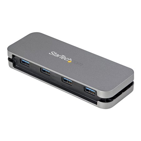 StarTech.com 4 Port USB C Hub USB-Hubs - USB 3.2 - 4 - Schwarz
