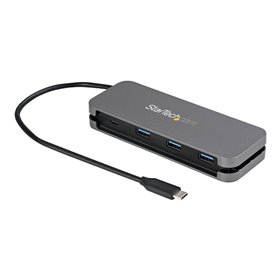StarTech.com 4 Port USB C Hub - 3x USB-A/1xUSB-C - 5Gbps USB 3.0 Type-C Hub (3.2 Gen 1) - Bus Powered - 11.2" Cable w/ Cable Man