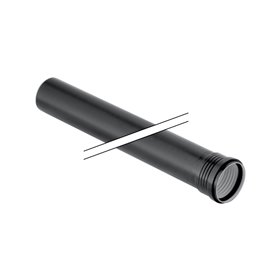 Geberit silent afløbsrør 110x250mm 1mf sort pp