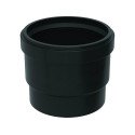 Geberit Pe connector sleeve geberit 75mm o-ring black.