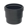 Geberit Pe connector sleeve geberit 75mm o-ring black.