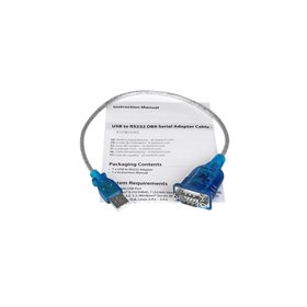StarTech.com 1 Port USB zu RS232 DB9 Serial Adapter Kabel