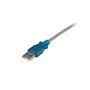 StarTech.com 1 Port USB zu RS232 DB9 Serial Adapter Kabel