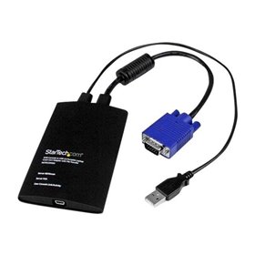 StarTech.com KVM Console zu Notebook USB 2.0 Portable Crash Cart Adapter mit File Transfer