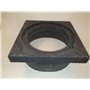 Gavatec Square frame for water meter cover ø400 mm in plastic