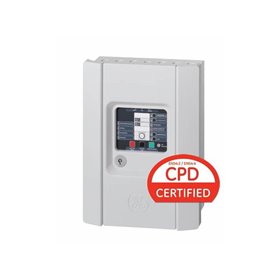 UTC Fire & Security Conventional fire panel with user interface with scandinavian key - 2 zone
