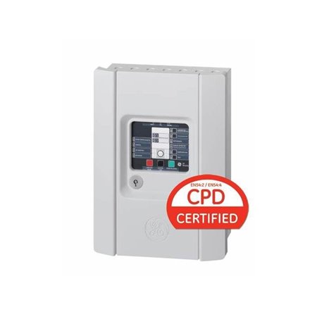 UTC Fire & Security Conventional fire panel with user interface with scandinavian key - 2 zone