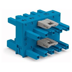 Winsta 3-way distribution connector 5-pole cod. i blue