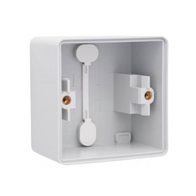 Niko-Servodan Splashproof surface-mounting box with two single flexible inputs grey