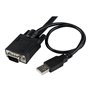 StarTech.com 2 Port USB VGA Kabel KVM Switch