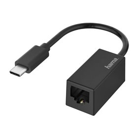 Hama - network adapter - USB-C - Gigabit Ethernet x 1